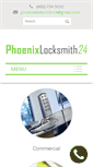 Mobile Screenshot of phoenix-locksmith24.com